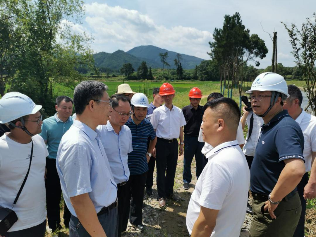 省政府副省长罗小云赴乐安水系连通项目检查指导工作